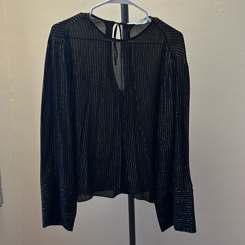Black golden blouse from & Other Stories